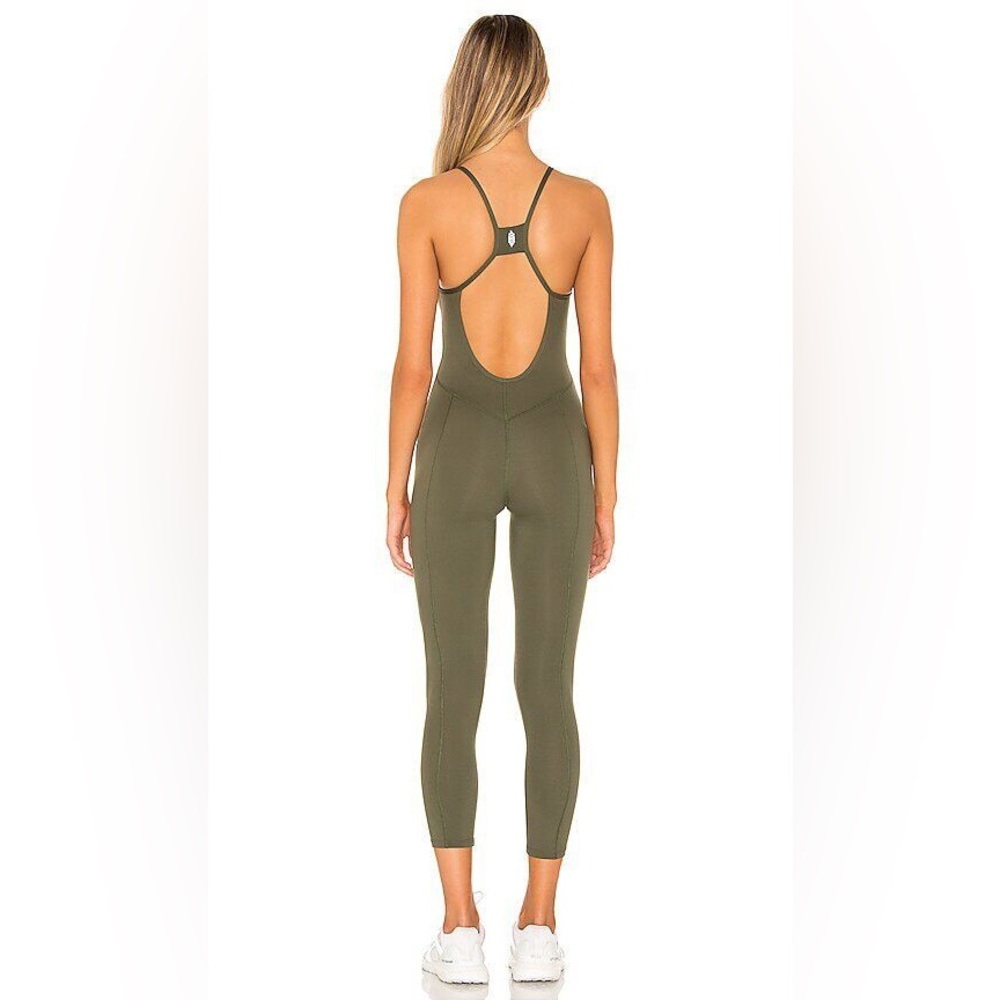 FP Movement | Side to Side Performance Jumpsuit Size S Olive
